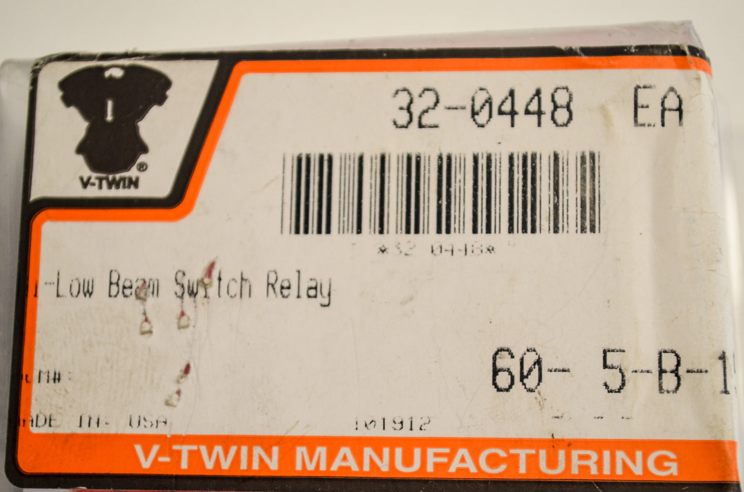 New V-Twin Hi-Low Beam Switch Relay NOS