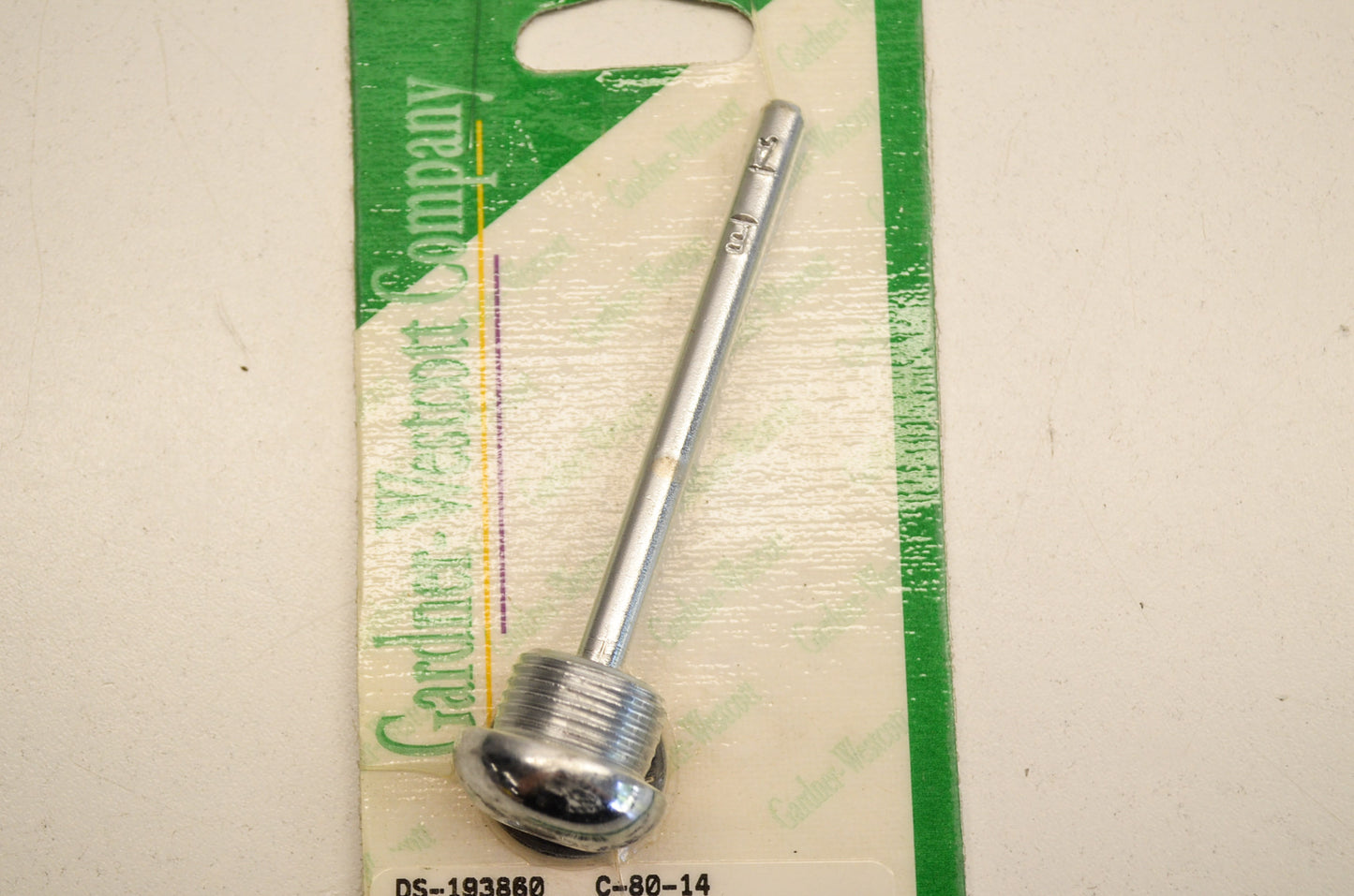 Gardner-Westcott DS-193860, C-80-14 Transmission Oil Plug NOS