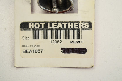New Hot Leathers Guardian Bell Keychain Pirate NOS