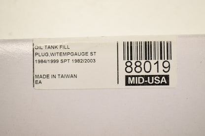 Oil Tank Fill Plug w/ Temperature Gauge NOS