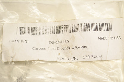 New Drag Specialties Chrome Transmission Dipstick NOS