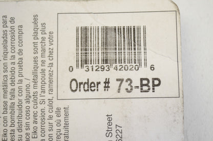 EiKO 73-BP Bulb 14V .08A Qty 4 NOS