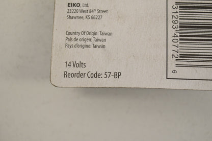 New Eiko Indicator Panel Accent Bulb 14V QTY 4 NOS