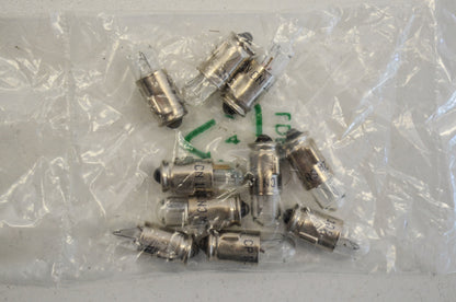 New Candlepower Bulb 12V 2W QTY 10 NOS