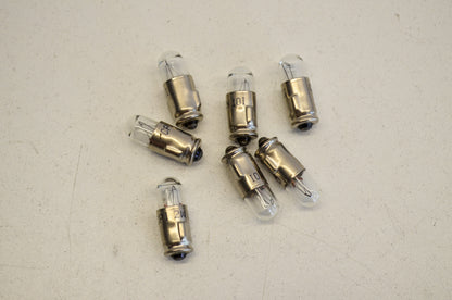 New Candlepower Bulb 12V 2W QTY 7 NOS