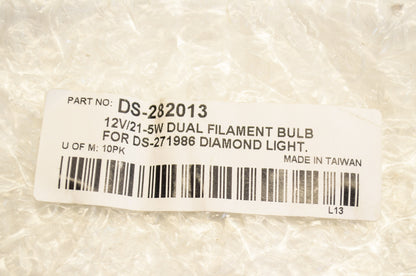 New Drag Specialties Filament Bulb 12V/21-5W QTY 10 NOS