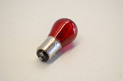 New Candlepower Taillight Turn Signal Bulb Red 12V NOS