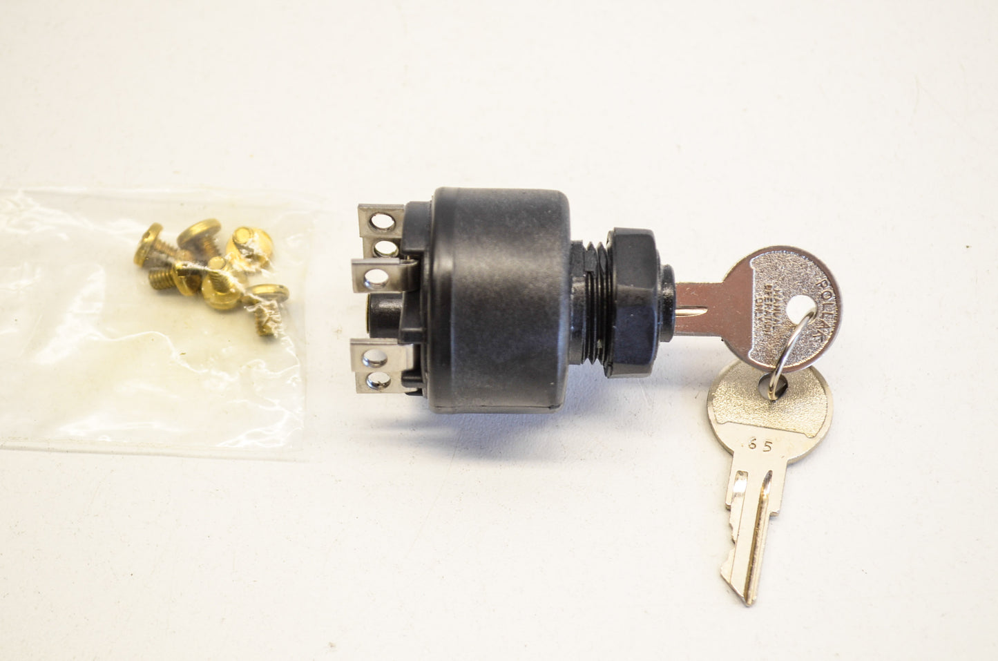 New Mid USA Weatherproof Ignition Switch Kit w/ Start & Horn NOS
