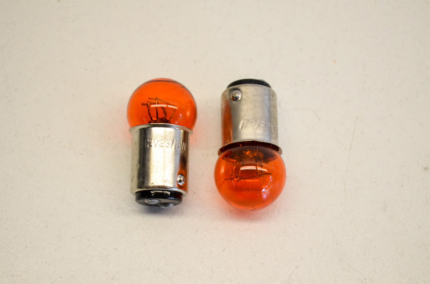 New Drag Specialties Bulb 12V 23/8W Amber QTY 2 NOS