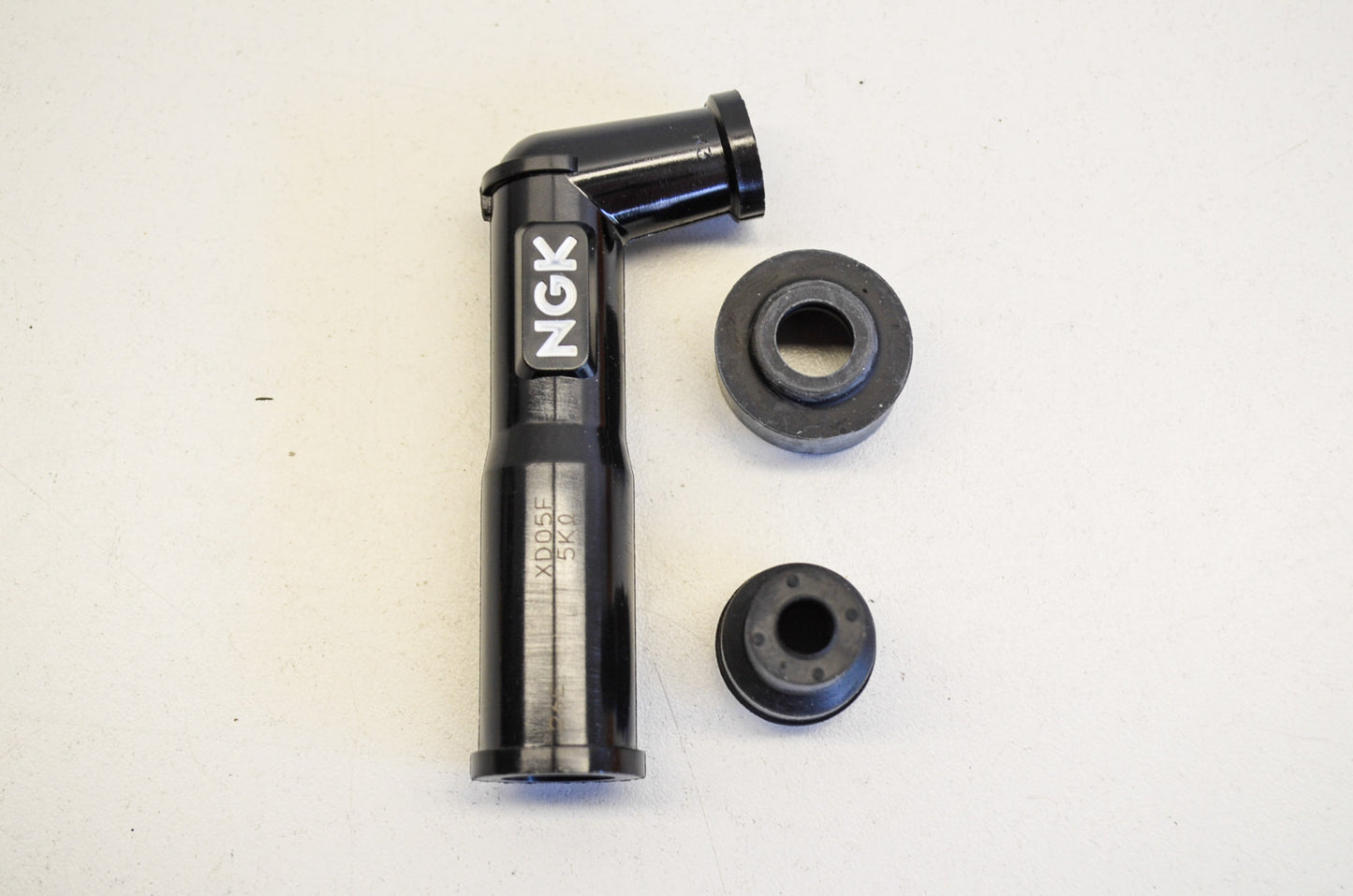 New NGK Spark Plug Resistor Cover Kit Black NOS