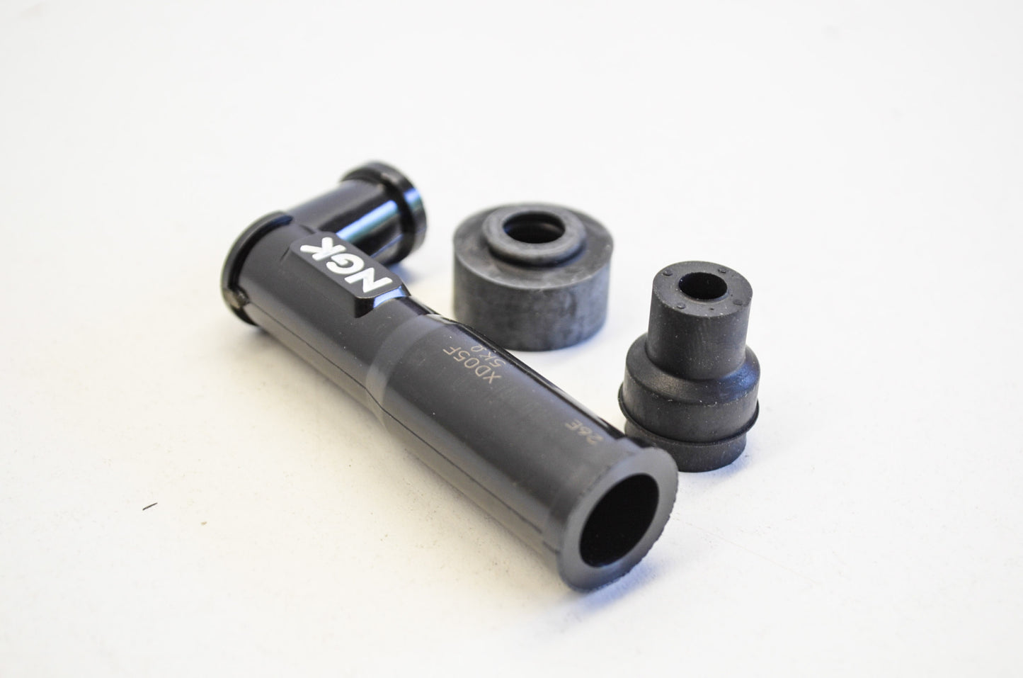 New NGK Spark Plug Resistor Cover Kit Black NOS