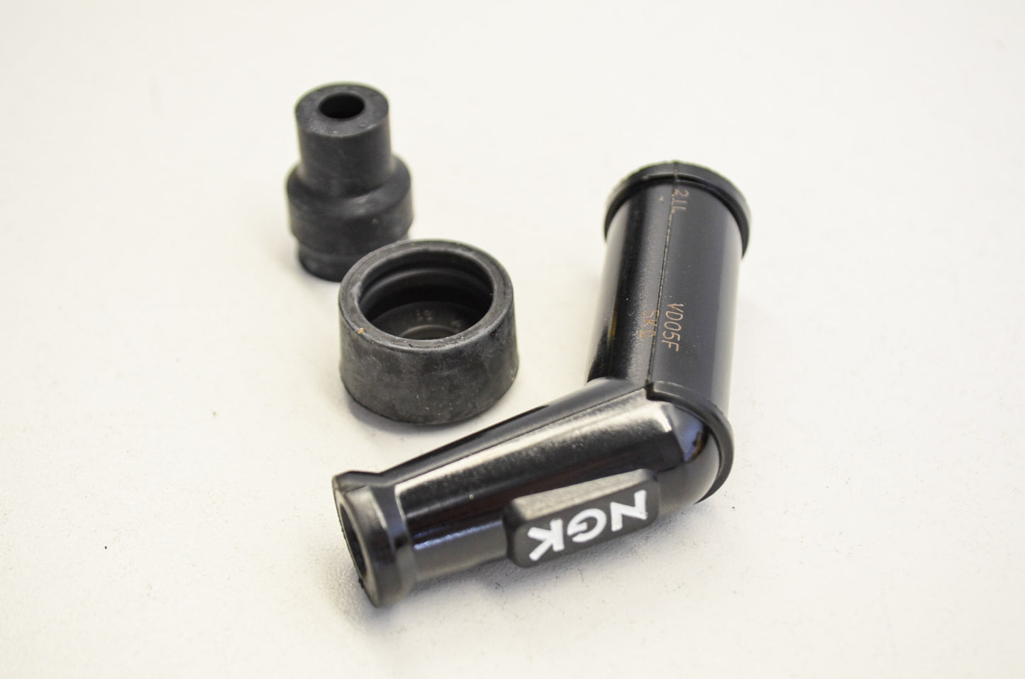 New NGK Waterproof Spark Plug Resistor Cover Black NOS