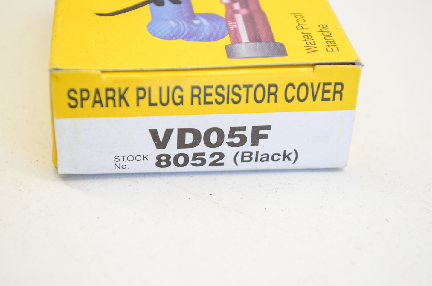 New NGK Waterproof Spark Plug Resistor Cover Black NOS