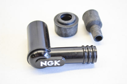 NGK LB05F, 8051 Waterproof Spark Plug Resistor Cover Black NOS