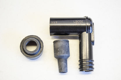 New NGK Waterproof Spark Plug Resistor Cover Black NOS