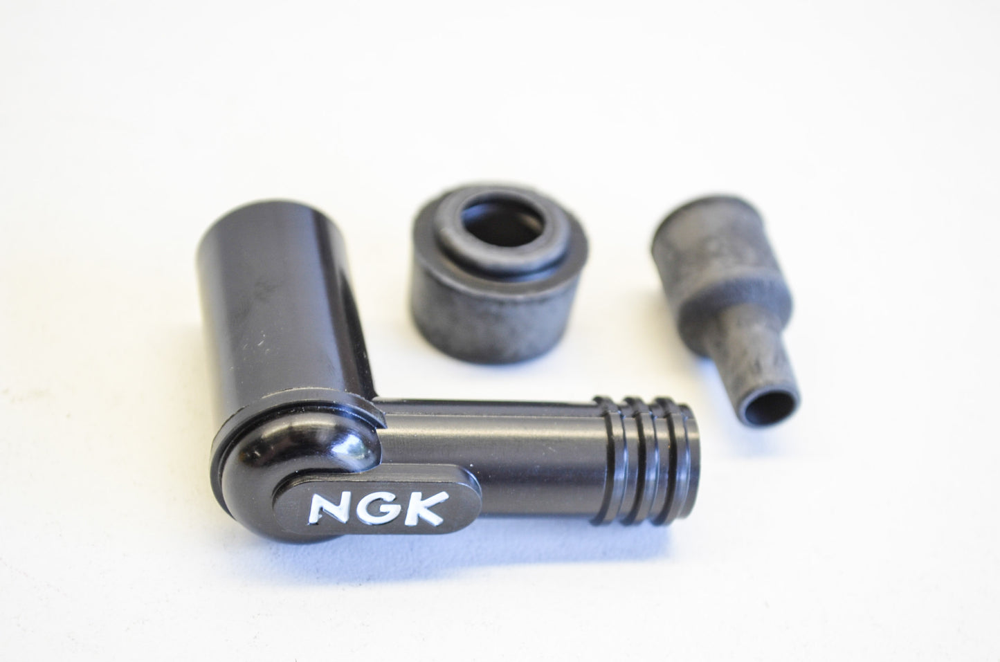 New NGK Waterproof Spark Plug Resistor Cover Black NOS