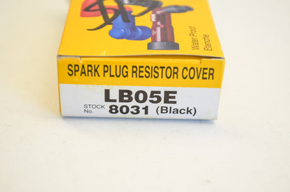 New NGK Waterproof Spark Plug Resistor Cover Black NOS