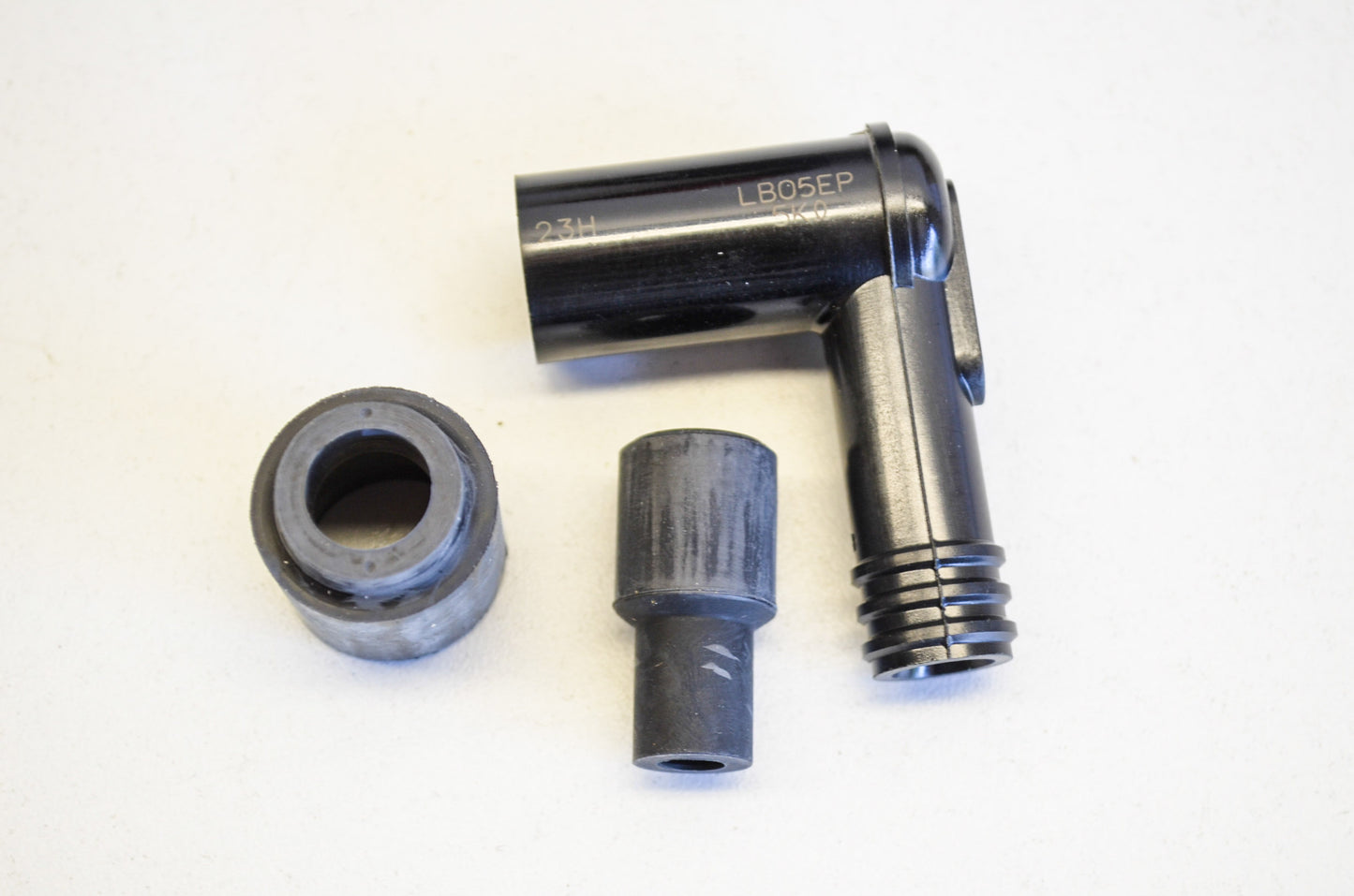 New NGK Waterproof Spark Plug Resistor Cover Black NOS