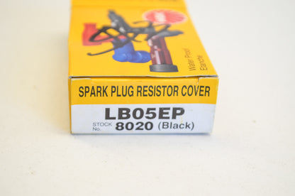 New NGK Waterproof Spark Plug Resistor Cover Black NOS