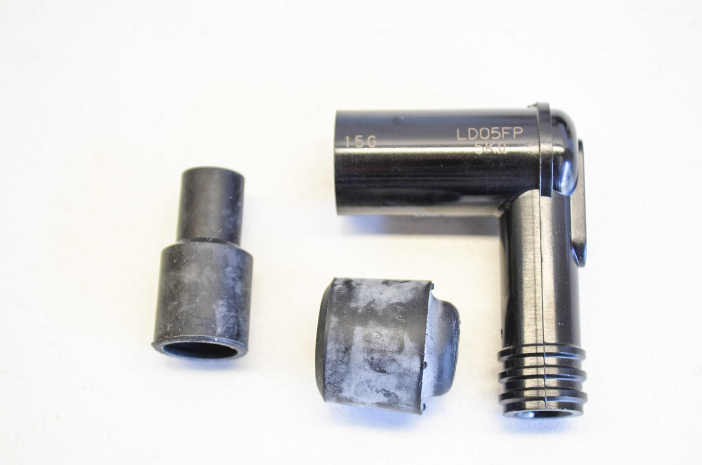 New NGK Waterproof Spark Plug Resistor Cover Black NOS