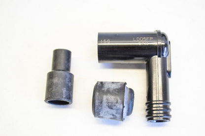 New NGK Waterproof Spark Plug Resistor Cover Black NOS