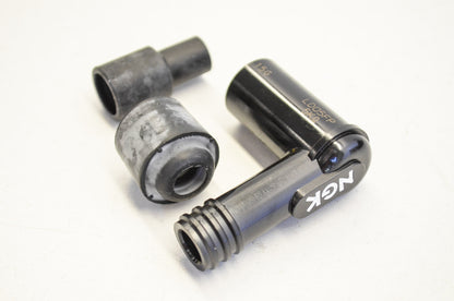 New NGK Waterproof Spark Plug Resistor Cover Black NOS