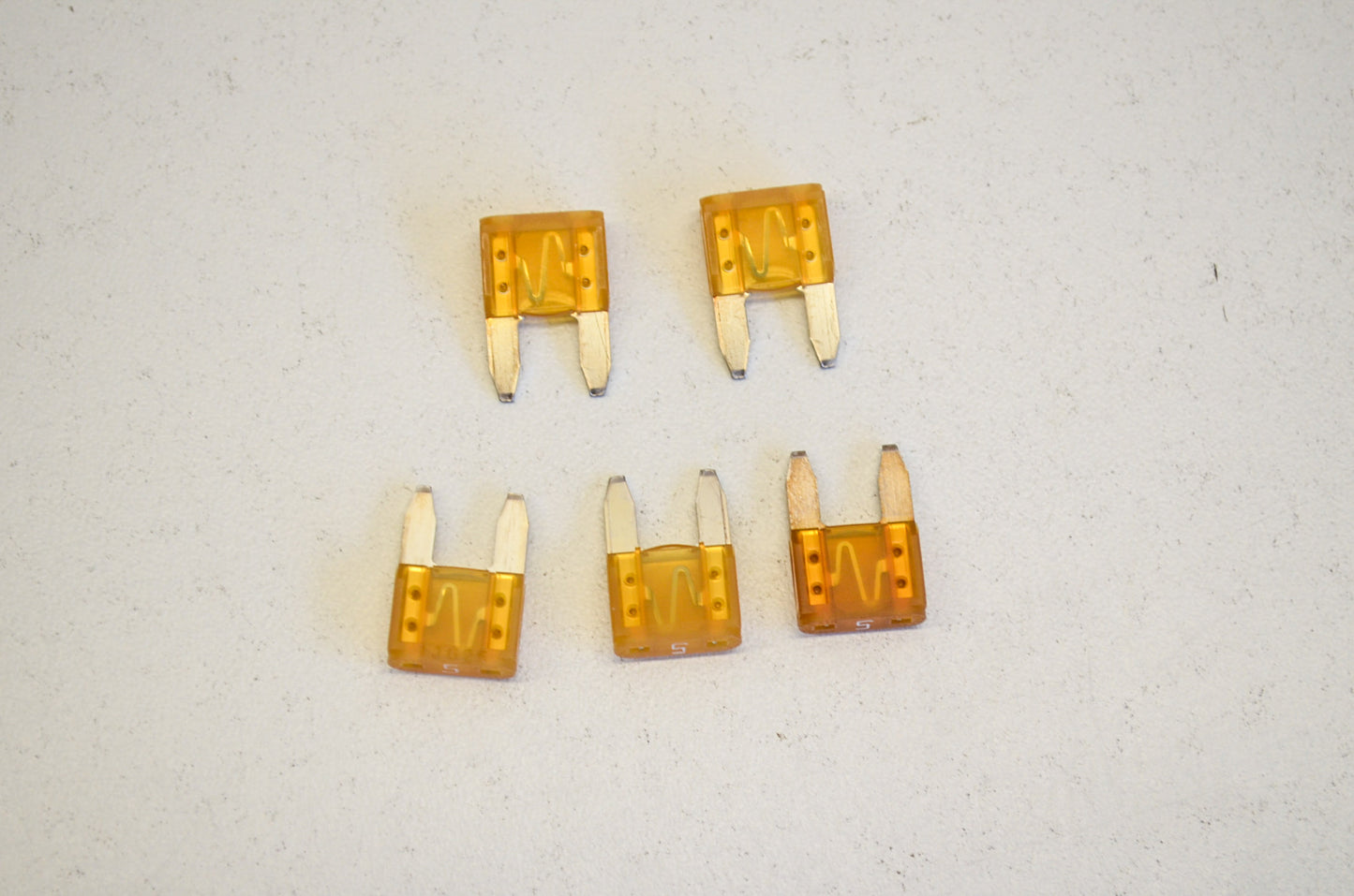 Namz 2130-0089, NF-MIN-5 Mini Fuse 5 Amp Qty 5 NOS