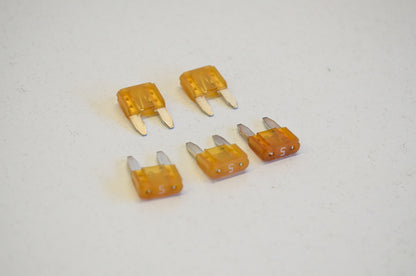 Namz 2130-0089, NF-MIN-5 Mini Fuse 5 Amp Qty 5 NOS