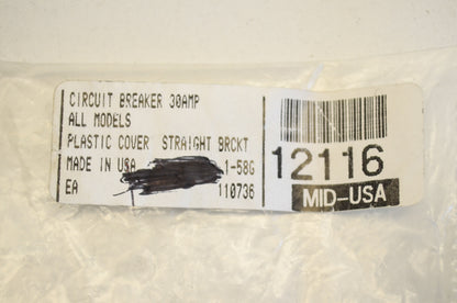 Mid USA 12116 Circuit Breaker 30 Amp NOS