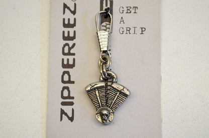 Hot Leathers ZPA1032 V-Twin Zipper Pull NOS