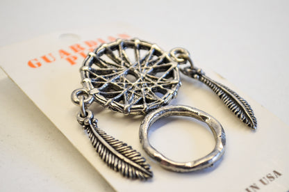 Hot Leathers SGH1006 Dream Catcher Sunglass Holder Pin NOS