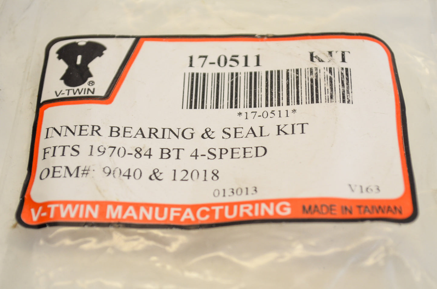Inner Bearing & Seal Kit NOS