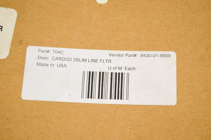 Visu-Filter 704C, 8430-01-9909 In-Line Fuel Filter NOS