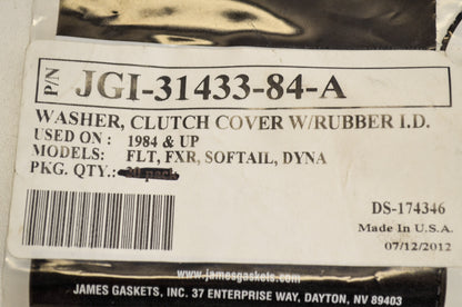 James Gaskets JGI-31433-84-A, DS-174346 Clutch Cover Washers Qty 12 NOS
