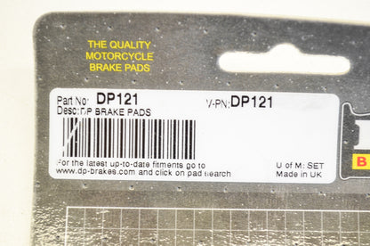 DP Brakes DP121 Brake Pad QTY 2 NOS