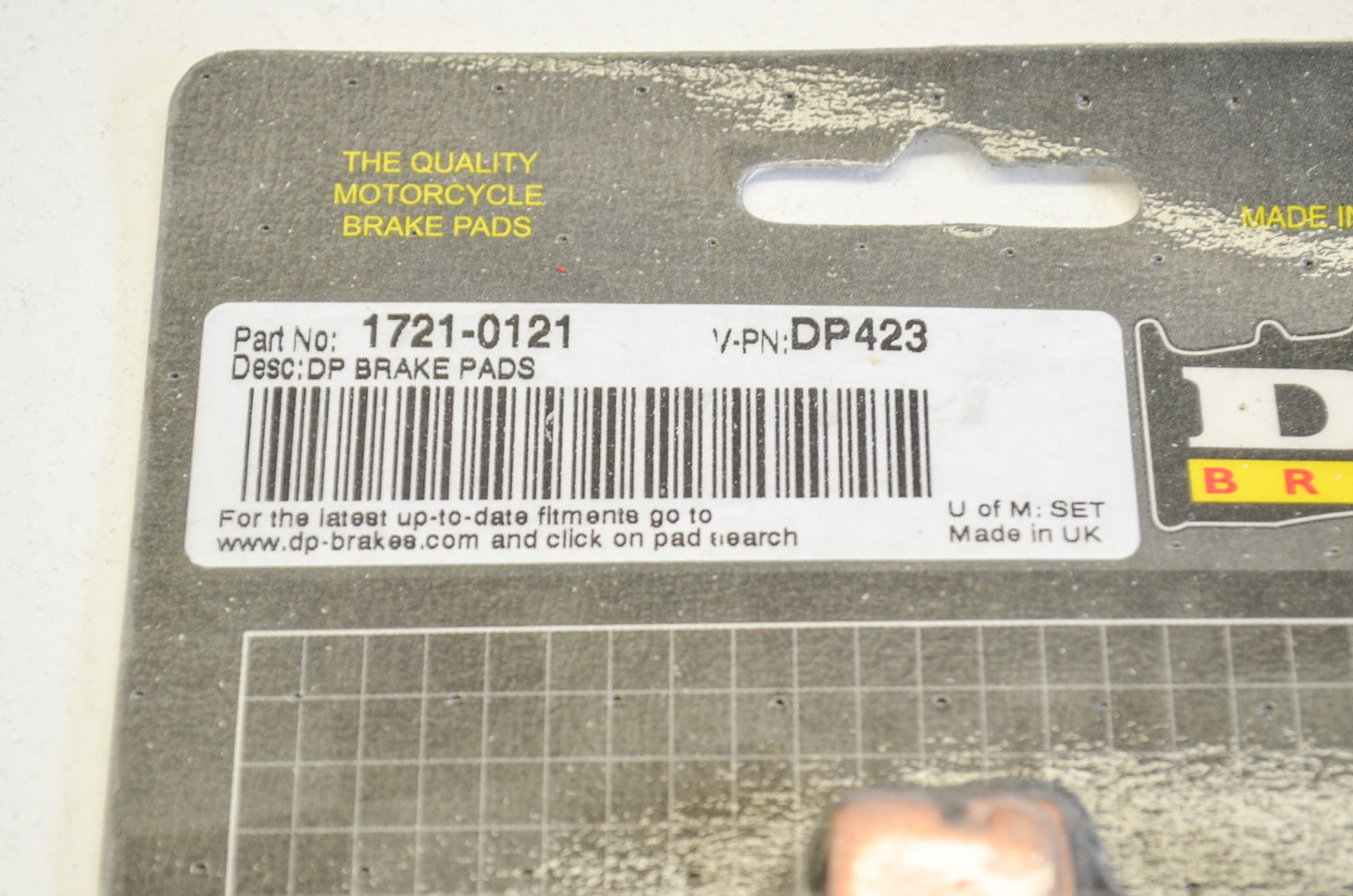 New DP Brakes Brake Pads QTY 2 NOS