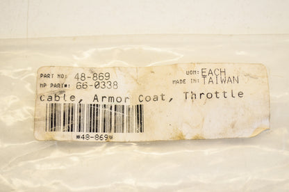 Motion Pro 66-0338, 48-869 Armor Coat Throttle Cable NOS