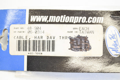 New Motion Pro Control Throttle Cable Harley NOS