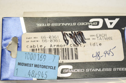 Motion Pro 66-0361, 48-945 Armor Coat Idle Cable NOS