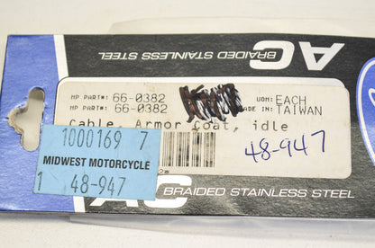 Motion Pro 66-0382, 48-947 Armor Coat Idle Cable NOS