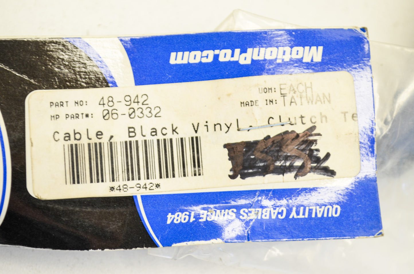 New Motion Pro Clutch Terminator Cable NOS