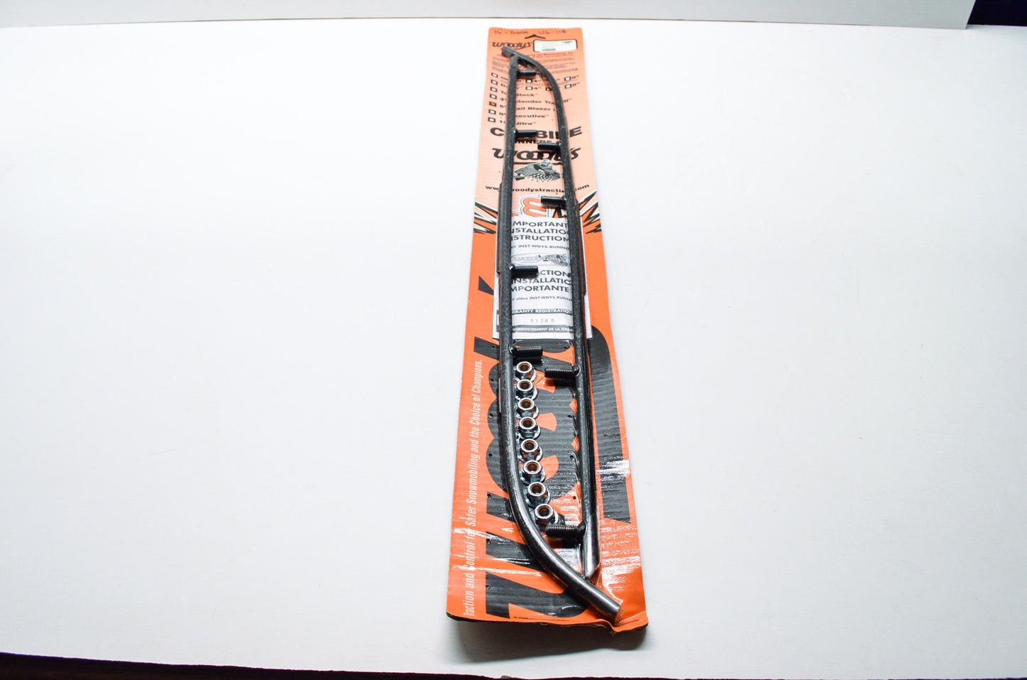 New Woody's Trail Blazer IV Carbide Runner Arctic Cat 6' 60 Deg Qty 2 NOS