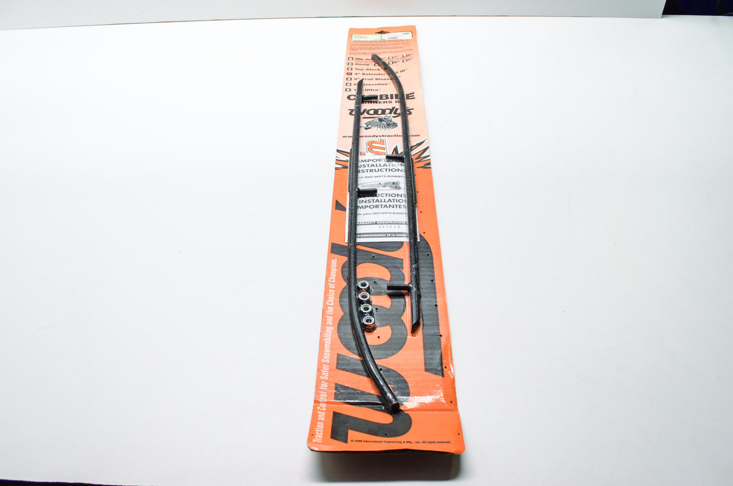 Woody's ESD36175-1, W4-430, ESD3-61751 Extender Trail III Carbide Runner Ski Doo