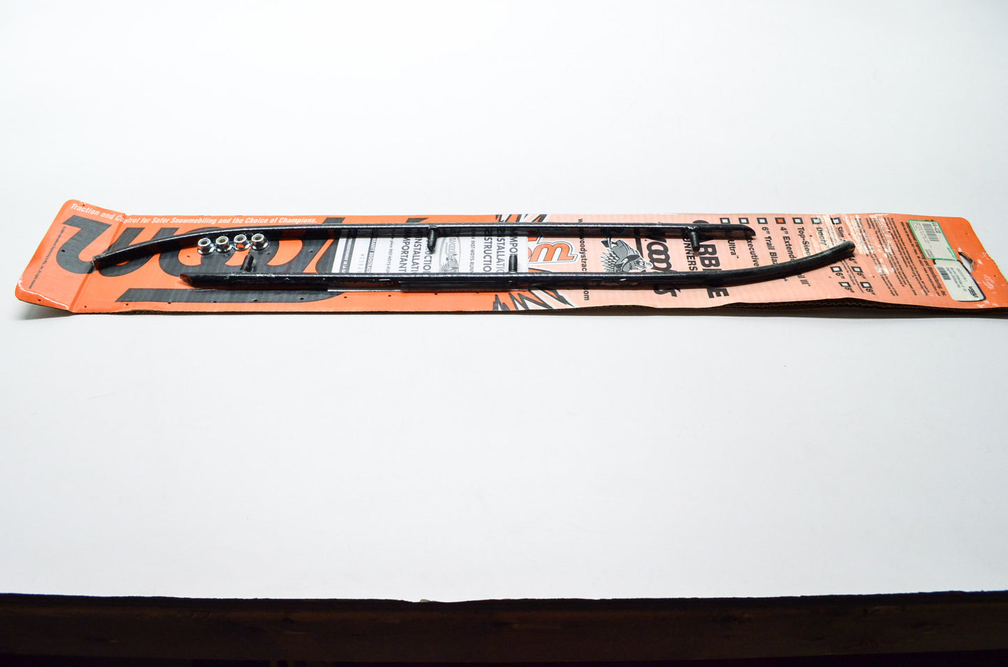 Woody's ESD36175-1, W4-430, ESD3-61751 Extender Trail III Carbide Runner Ski Doo