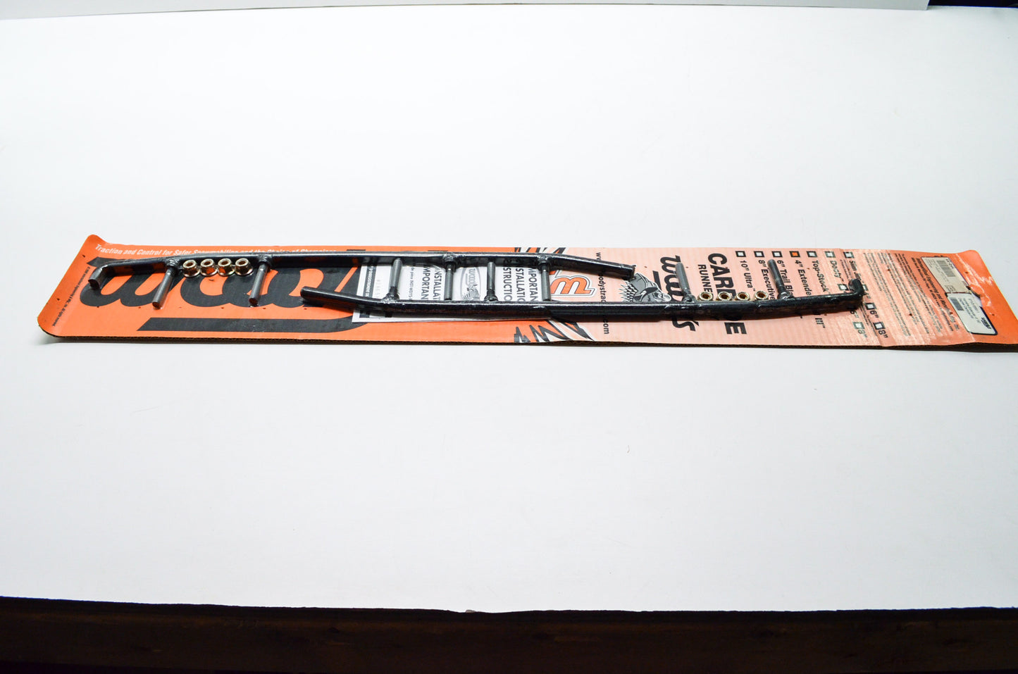 New Woody's Extender Trail III Carbide Runner Yamaha 4' 60 Deg Qty 2 NOS