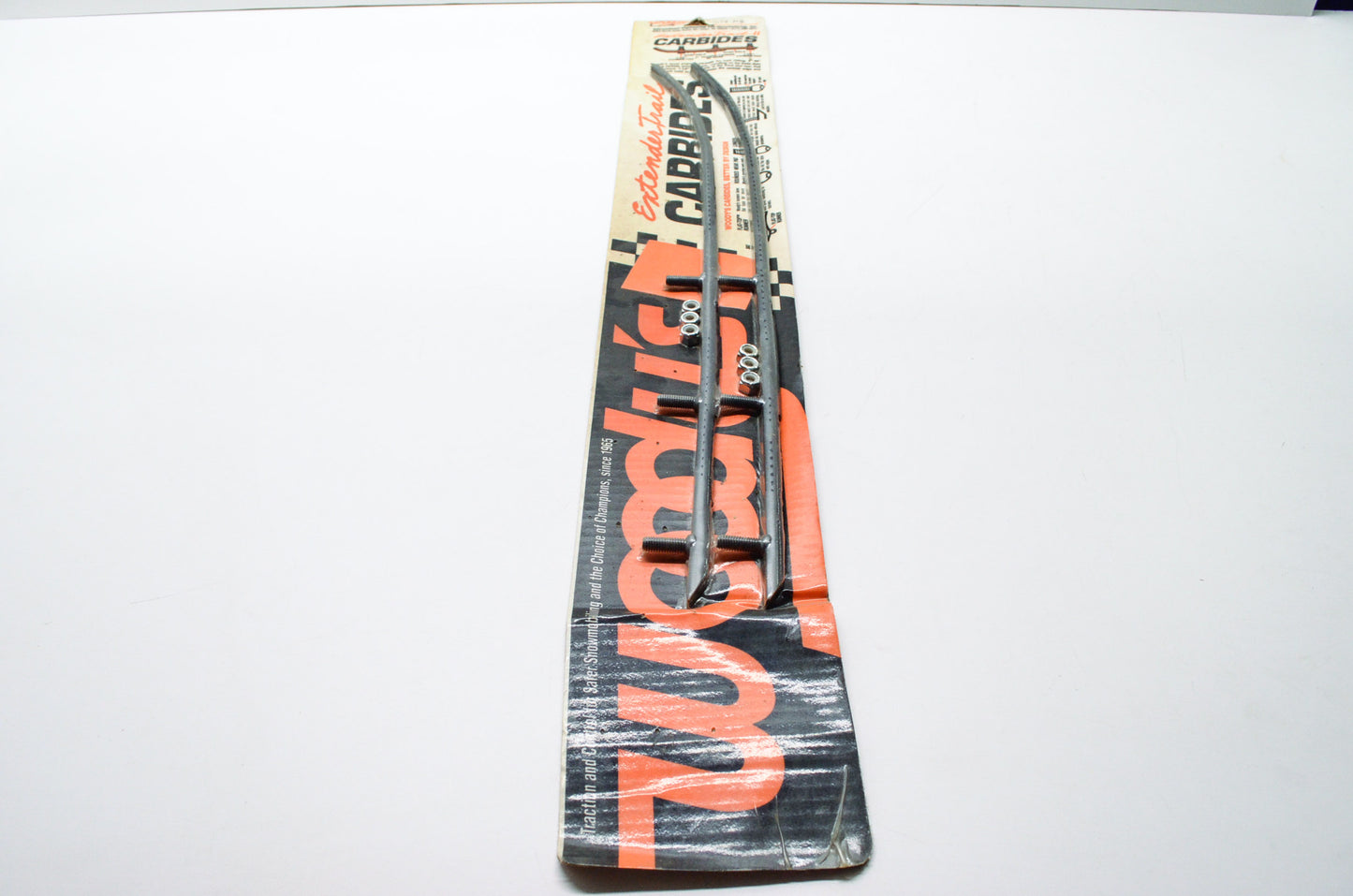 Woody's EAT2-7050, W4-115 Extender Trail II Carbide Runner Arctic Cat Qty 2 NOS