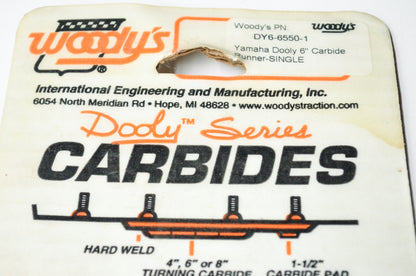 Dooly Series Carbide Runner Yamaha 6' Single NOS
