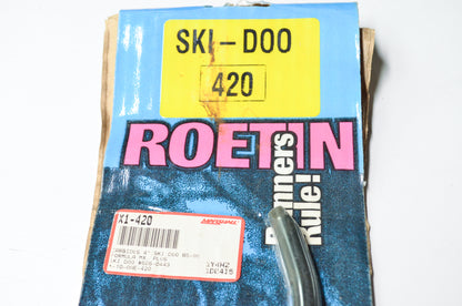New Roetin X-10 One Trail Carbide Runner Ski Doo 4' Qty 2 NOS