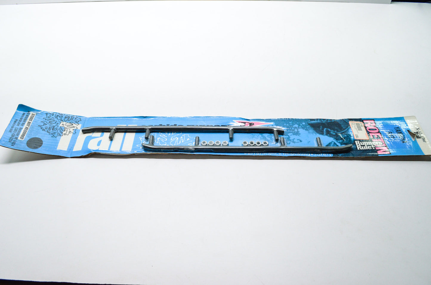 New Roetin X-10 One Trail Carbide Runner Yamaha 4' Qty 2 NOS