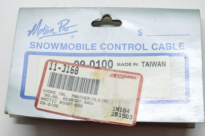 Motion Pro 09-0100, 11-3168, 0687-006 Choke Cable Panther DLX MC Bearcat 340 NOS